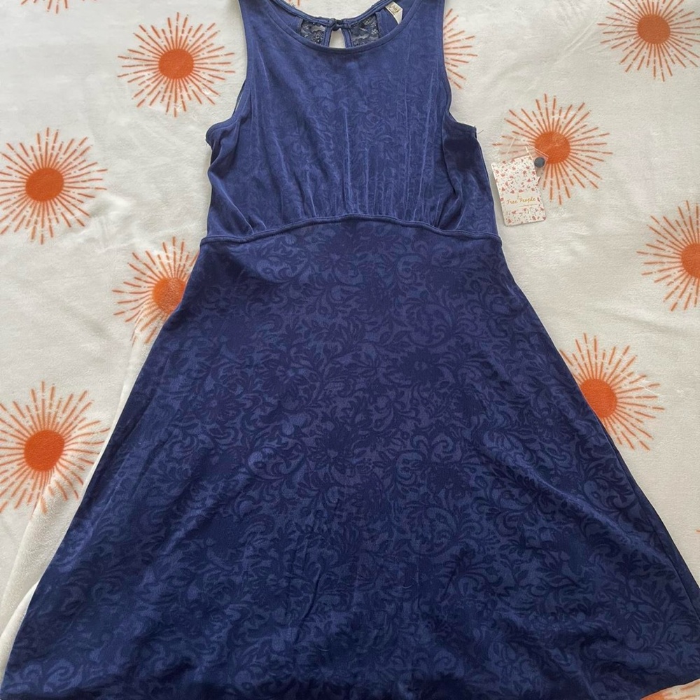 Free People Blue Sundress